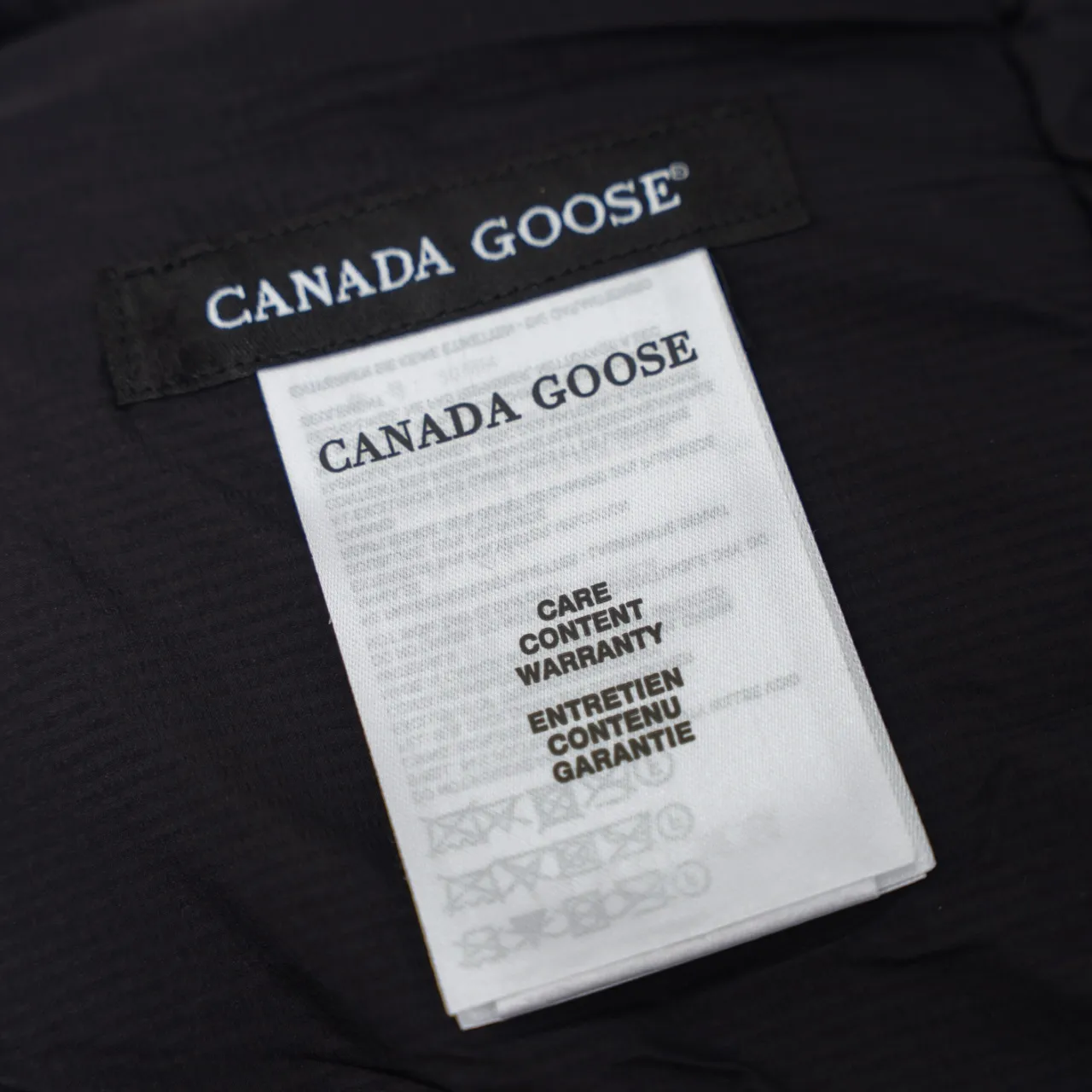 P880 CANADA GOOSE丨Canada Goose 5078 single zipper armband hooded down jacket Color: Black Size: XS-XL